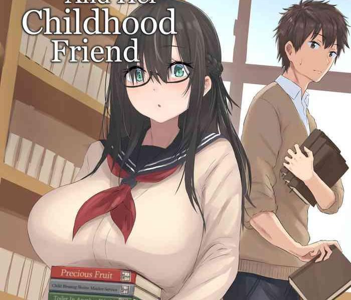 bungaku shoujo to osananajimi kun the bookworm and her childhood friend cover