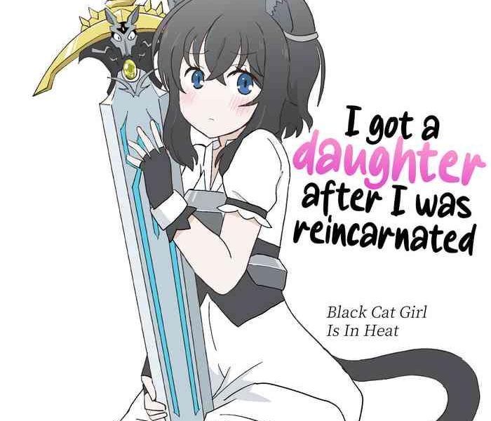 tensei shitara musume ga dekimashita black cat girl is in heat cover